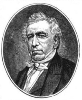 Engraved portrait of Cornelius W. Lawrence