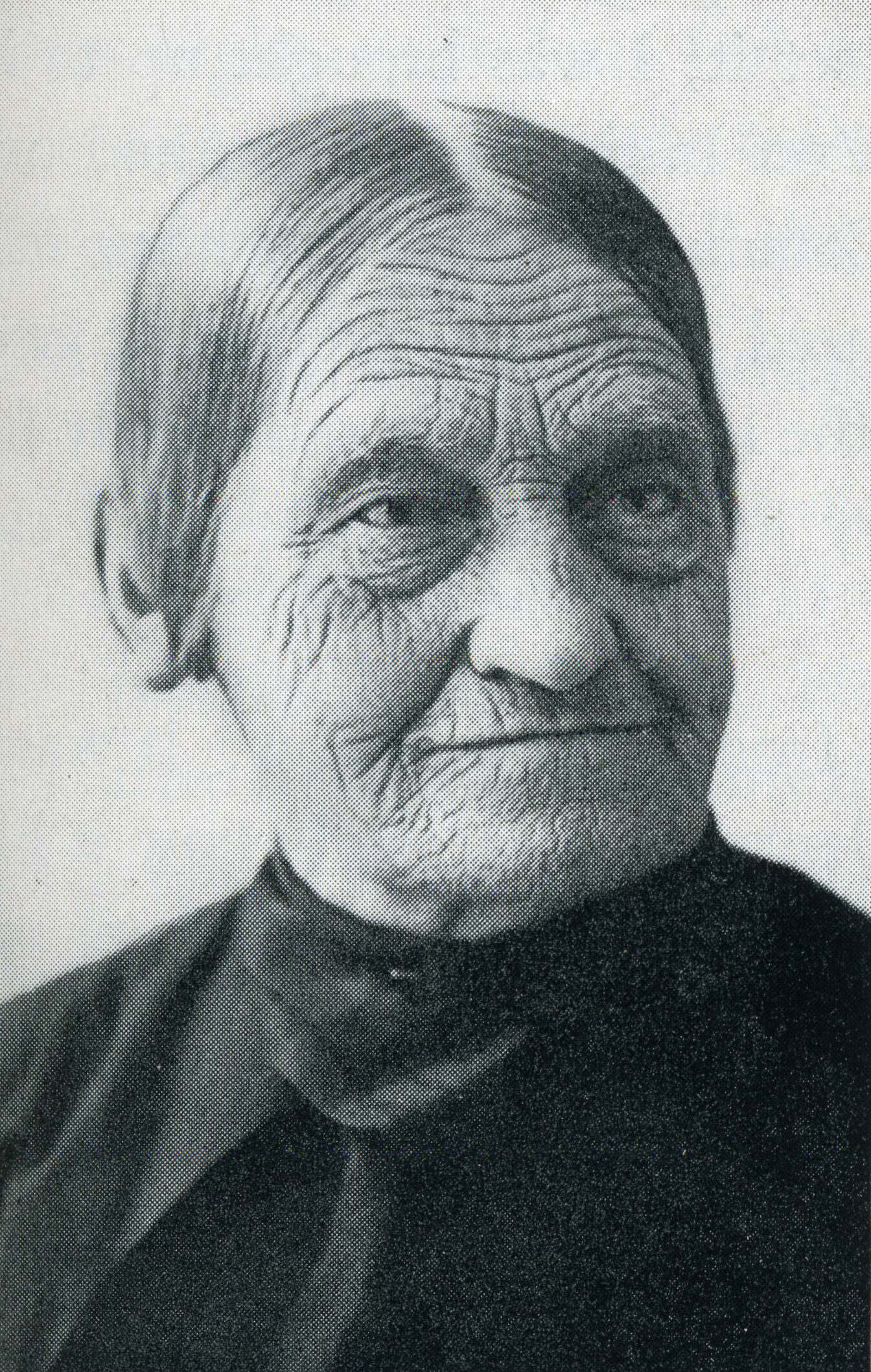Photo: Portrait photo of Kate Moore late in life.
