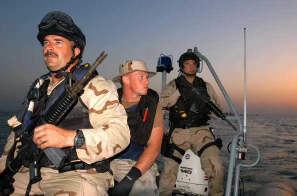 Photo: LEDET team on patrol.
