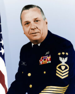 Portrait of Master Chief Petty Officer Charles L. Calhoun