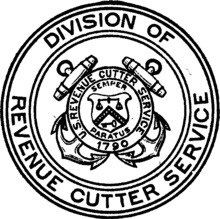 Seal of the Division of Revenue Cutter Service Round emblem