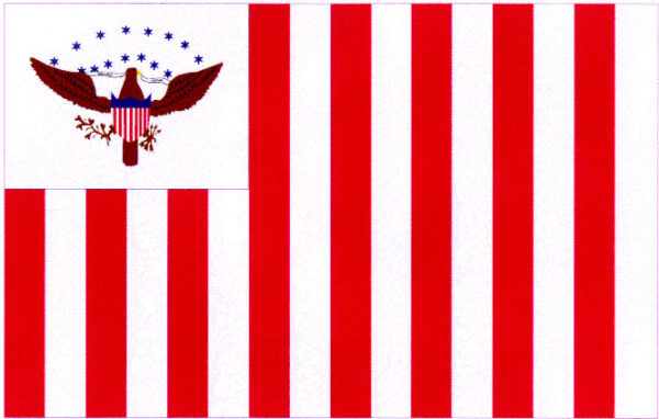 Flag: United States Revenue Marine – Wartime Variant Ensign 1815