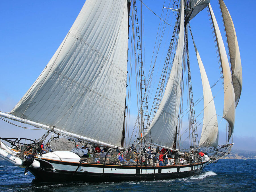 Photo: The Californian tall ship