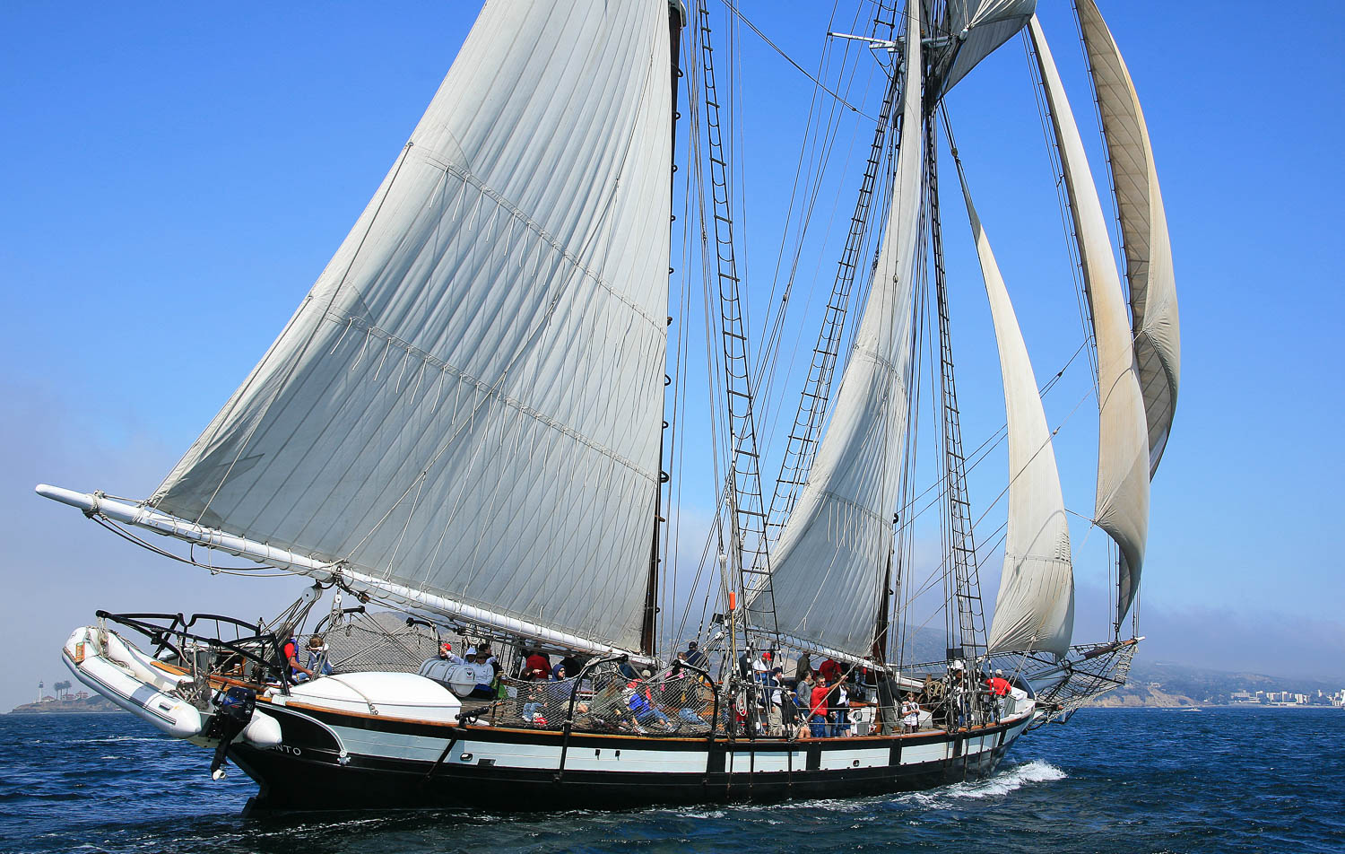 Photo: The Californian tall ship