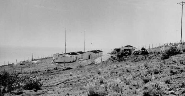 Photo: LORAN Station overlooking the coast.