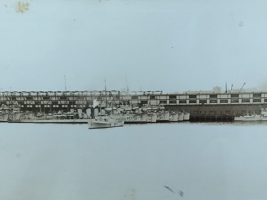 Photo: View of New London from water.