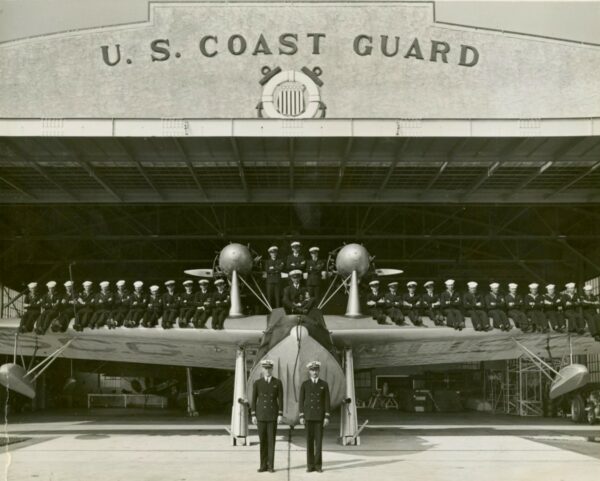Photo: “General Muster” at Coast Guard Air Station , Miami, Florida. 1-31-35.