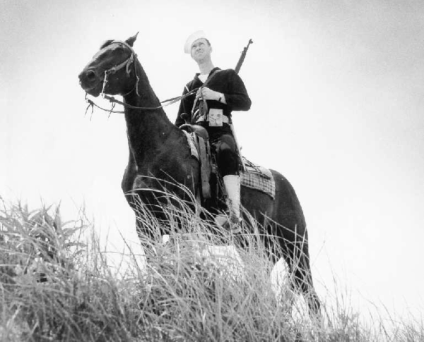Photo: Mounted beach patrol