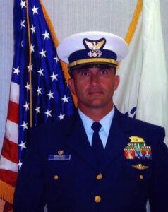 Photo: An official service photograph of Joe Rodriguez in dress blues.