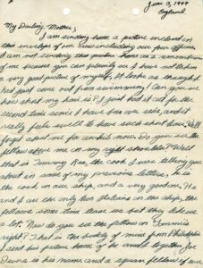 The first page of DeNunzio’s three-page letter.