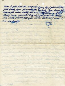 The Last page of Jack DeNunzio’s three-page letter.