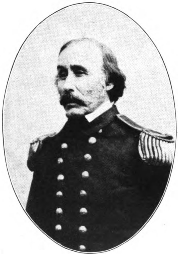 A vintage portrait photograph of Captain Gilbert Knapp