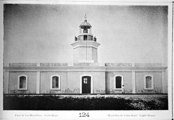 Photo: Cabo Rojo Lighthouse seen from the front