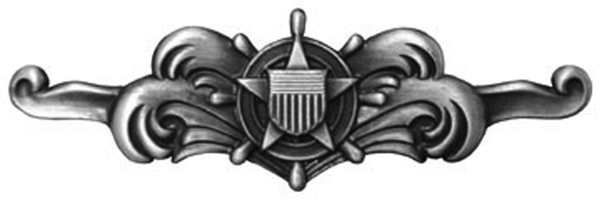 Rendering of a Cutterman Insignia - Enlisted