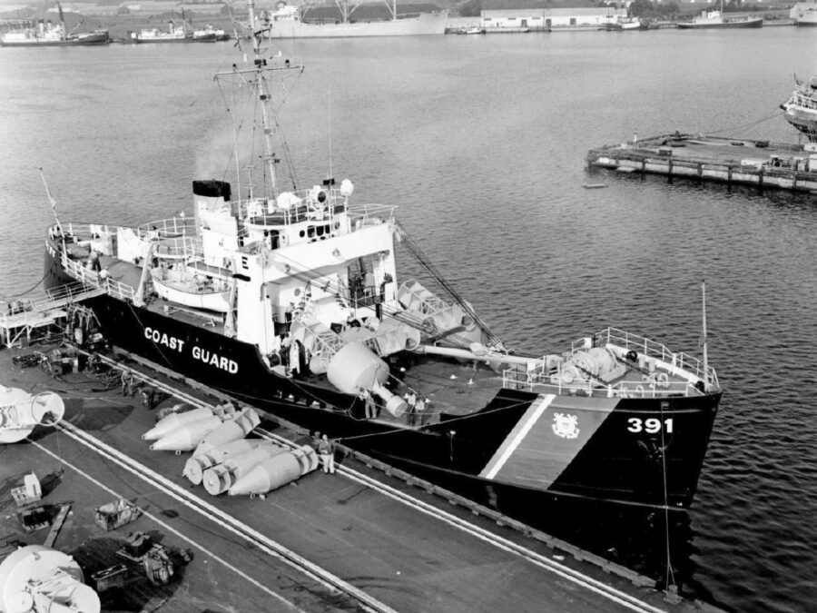 Photo: Blackthorn at dock.