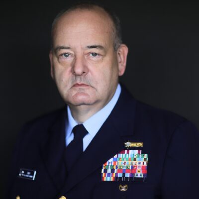 Photo: Rear Admiral Mike Day
