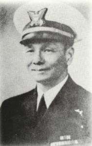 Faded image of Lieutenant Juan Lacson.