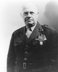 Black and white photo of Maj. Gen. Thomas Holcomb, 17th Commandant of the Marine Corp (1936-1943)