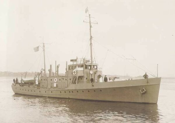 Photo: The 125-foot patrol Cutter Tiger.