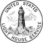 The official seal of the United States Lighthouse Service