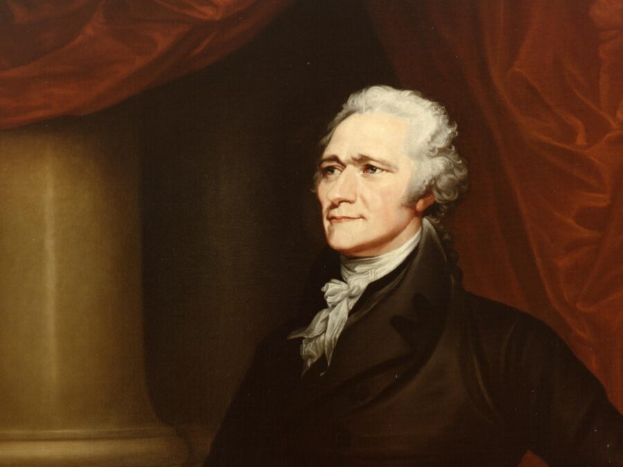 Painting: Alexander Hamilton